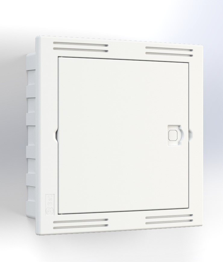 Quadro VDI 30x30 Embutir
